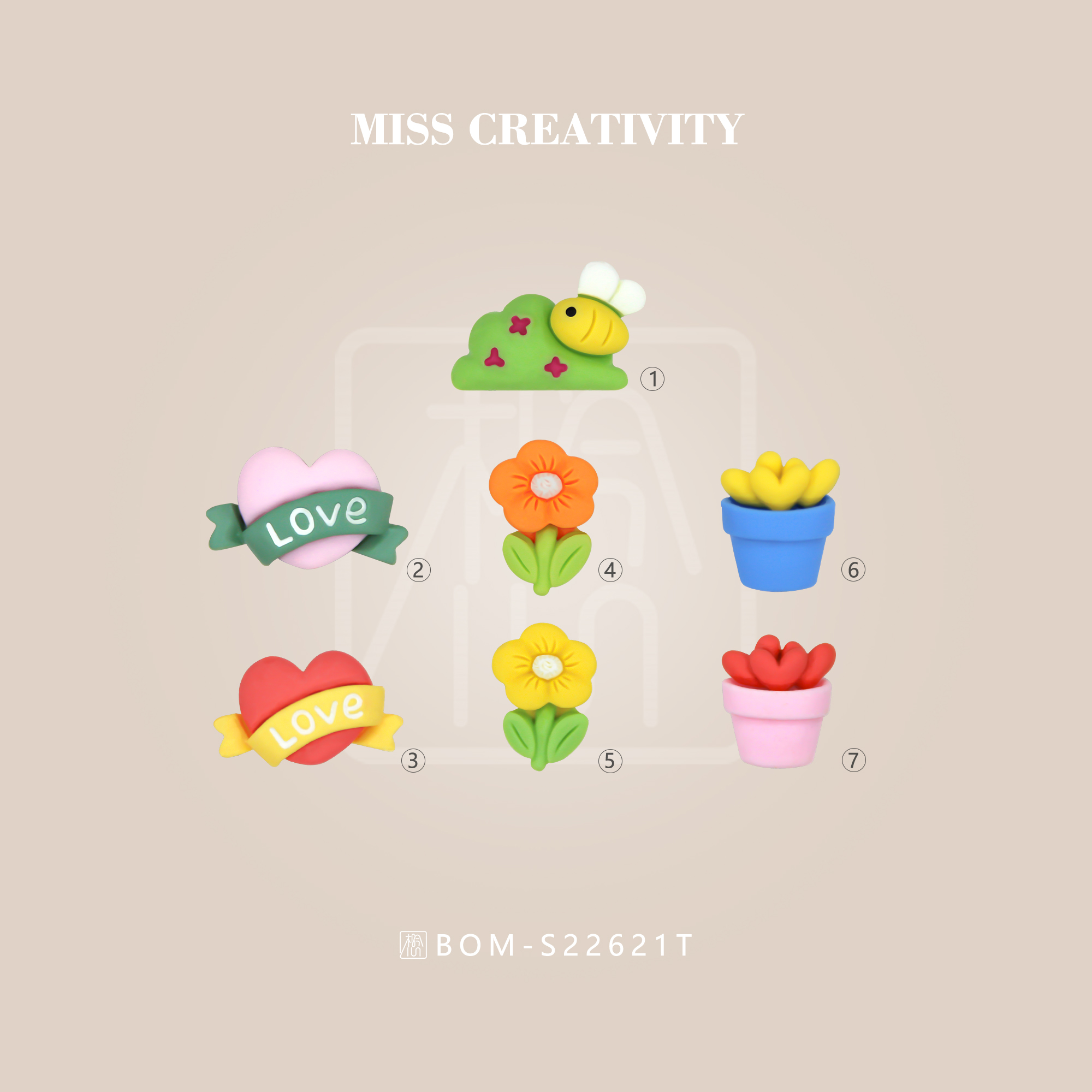 DIY Phone Case Accessories Miss Resin Accessories Children's Accessories Bracelet Ring Bracelet Anklet Accessories 22621