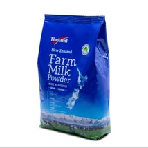  新西兰 纽仕兰牧场脱脂奶粉袋装1kg 全脂调制乳粉1kg