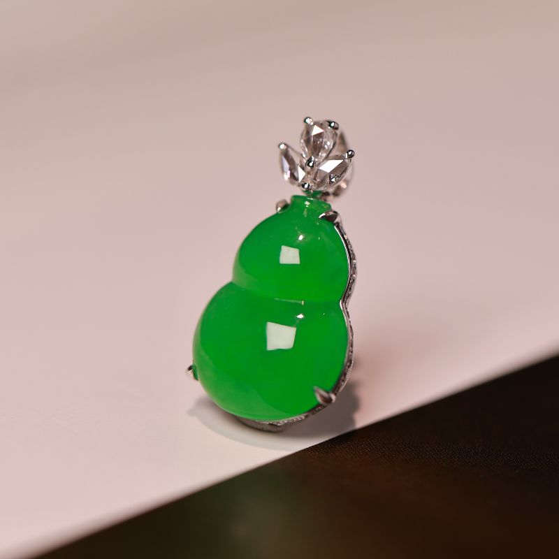 Jade gourd pendant new Baoli 041 thumbnail