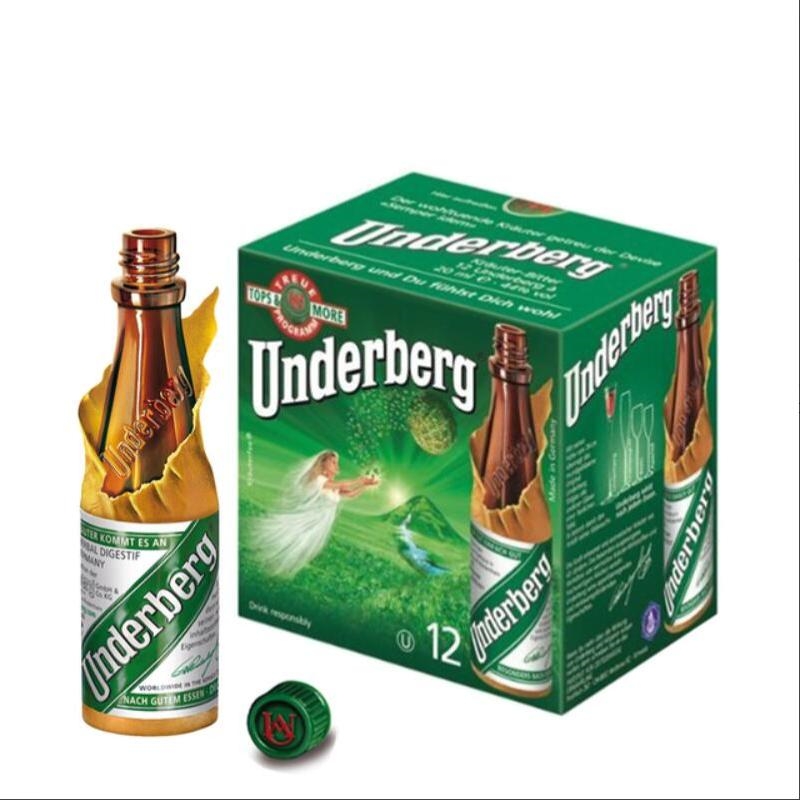德国卡乐廷-恩德宝利口酒 20ml 44%vol Underberg ref