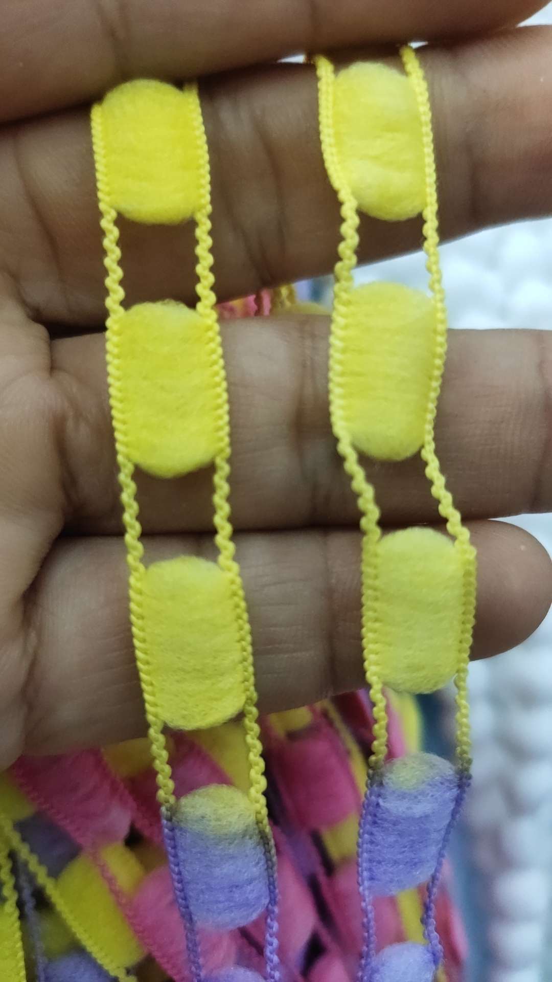 Stair track yarn