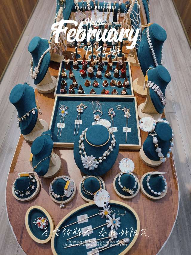 天然巴洛克淡水珍珠，个性小众原创饰品