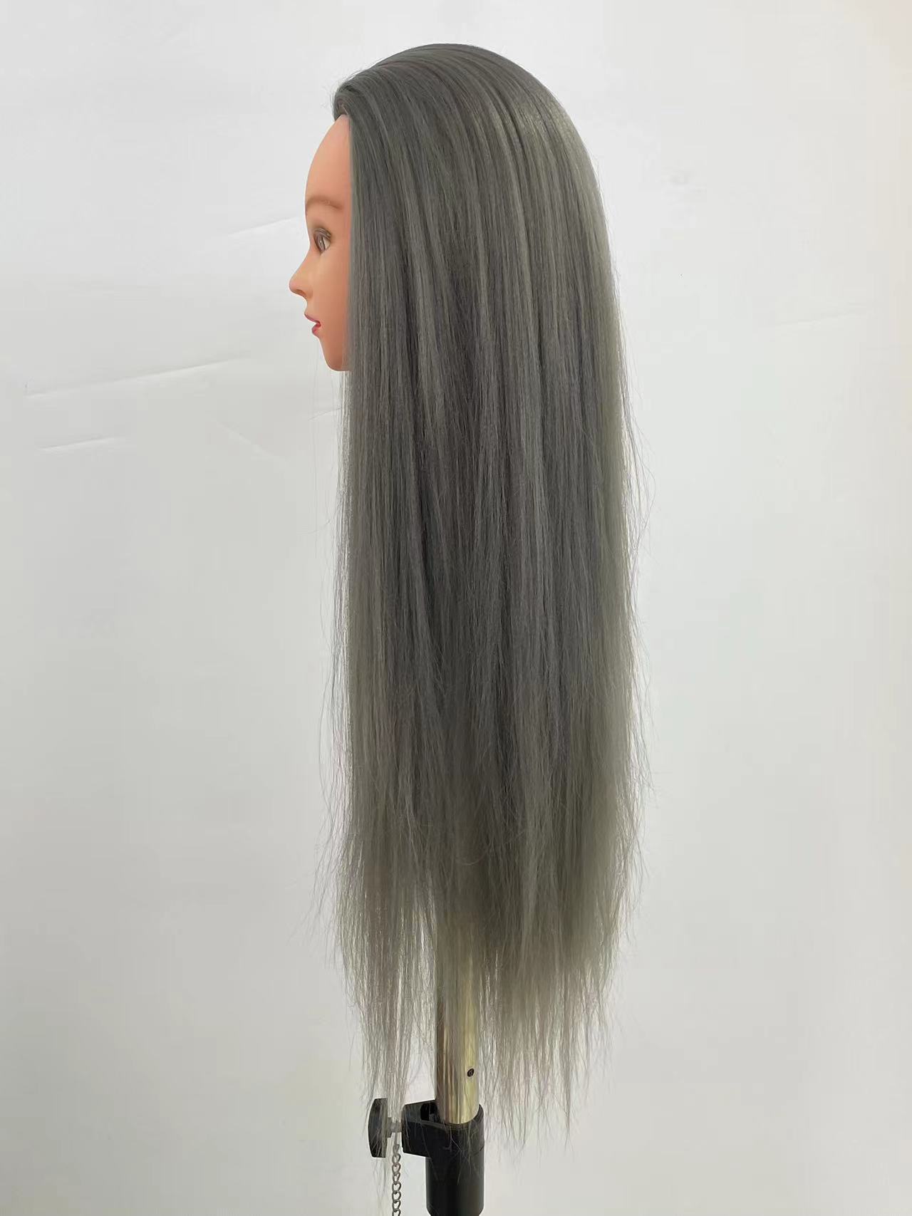 Newlook Head model instructor head Haircut can dye Perm can curl wig model head he lace frontal wig details Picture