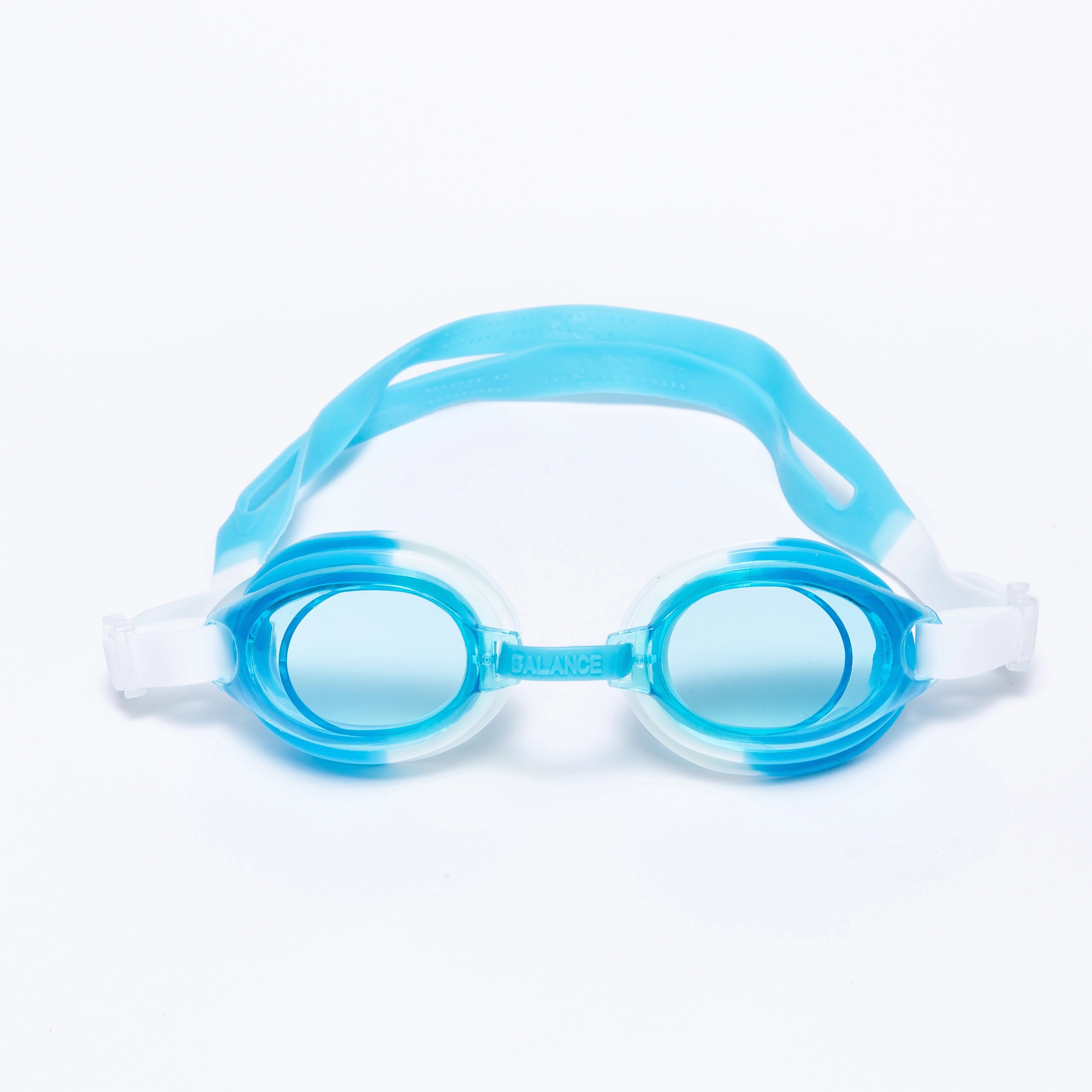 糖果色儿童游泳眼镜潜水镜盒装可爱透明泳镜儿童图