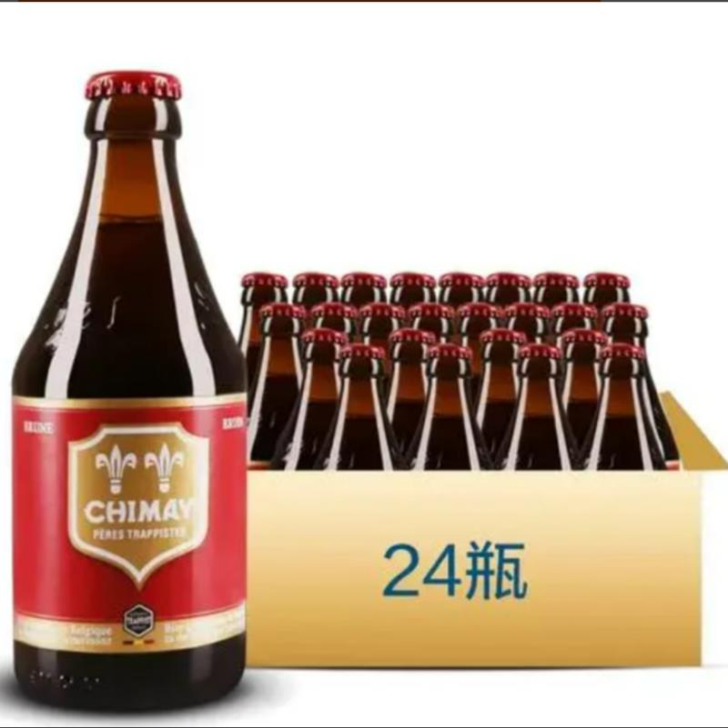  比利时智美红帽小麦黄啤酒330ml（比利时双料风格）