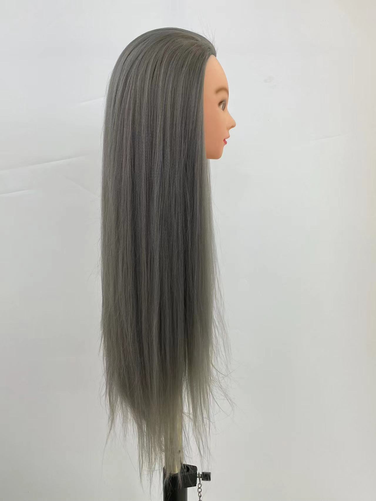 Newlook Head model instructor head Haircut can dye Perm can curl wig model head he lace frontal wig Specification image