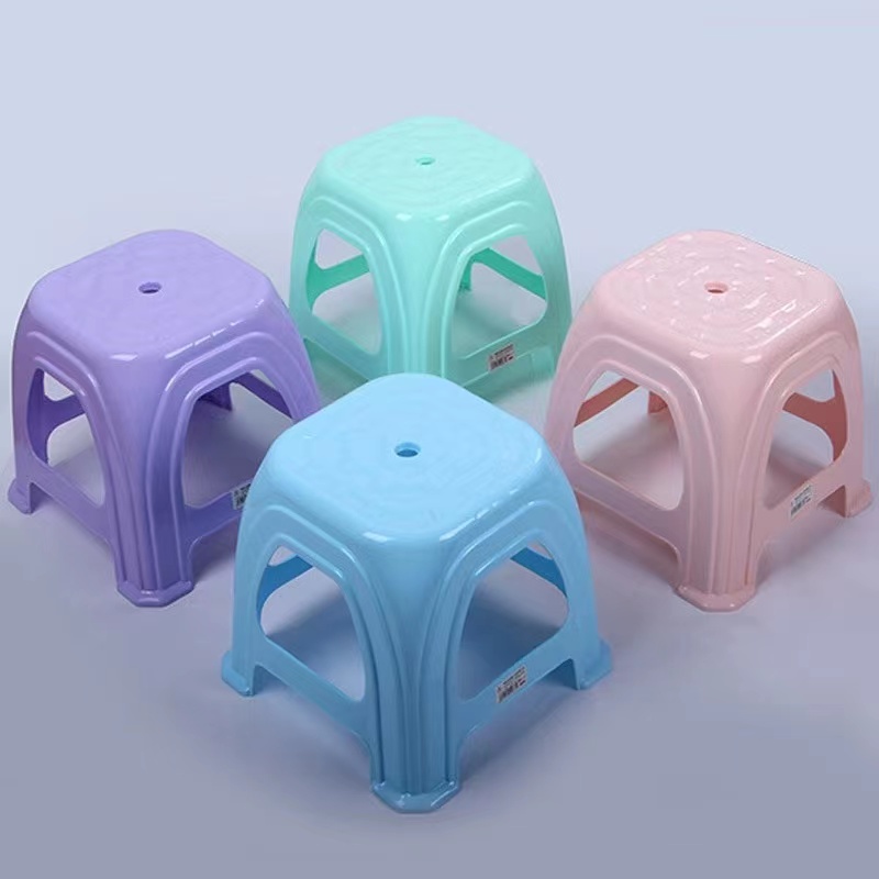 Ingot Chair Dining Chair Plastic Shoe Stool Plastic Home Office Chair Daily Necessities Application Scenario