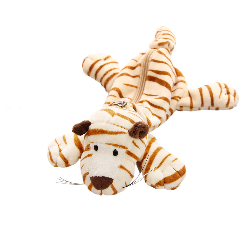 Custom-made pen cases, plush toys, hand-held wallets, rabbit plush pen cases, zipper bags, factory wholesale and direct sales, Forest Brothers pen cases detail image 7
