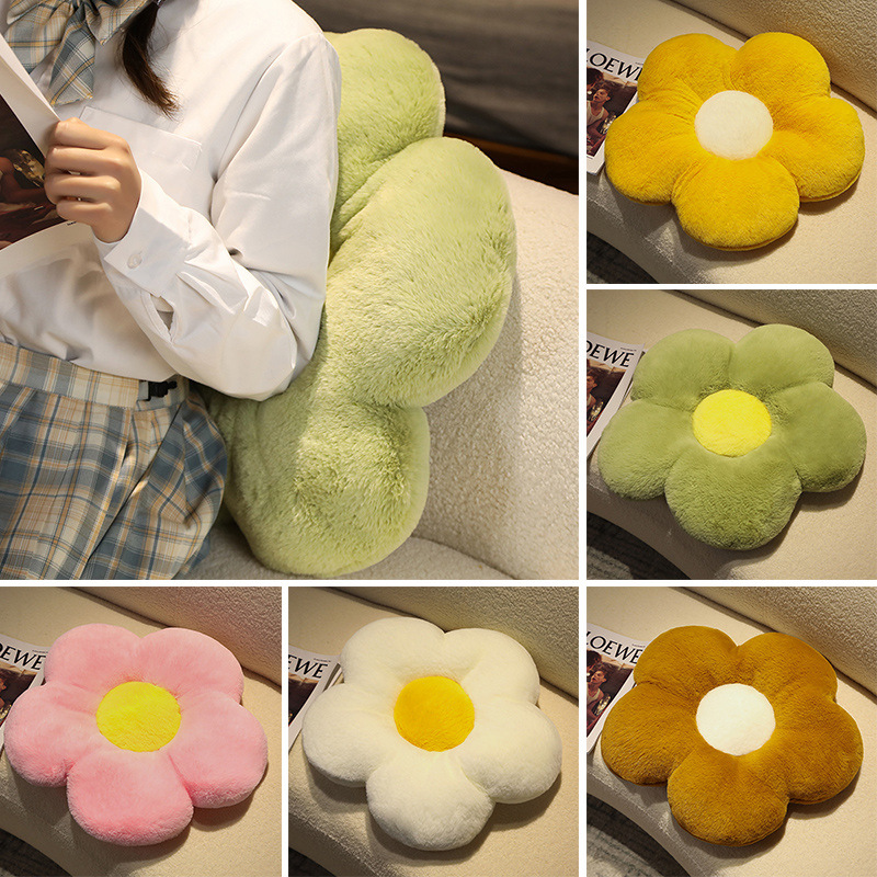 Flower cushions, bedroom floor cushions, office long seat cushions, flatbed cushions, dormitory seat cushions, chair cushions details Picture