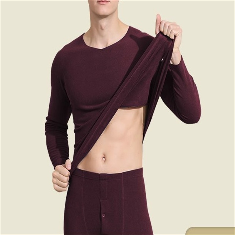 Autumn/Winter On New Men's Thermal Underwear Set 1