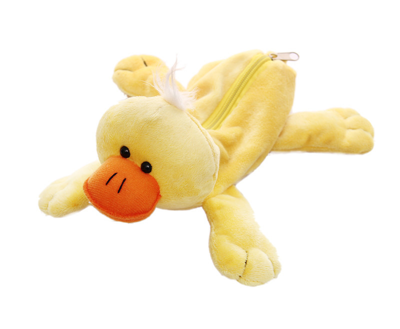 Custom-made pen cases, plush toys, hand-held wallets, rabbit plush pen cases, zipper bags, factory wholesale and direct sales, Forest Brothers pen cases detail image 5