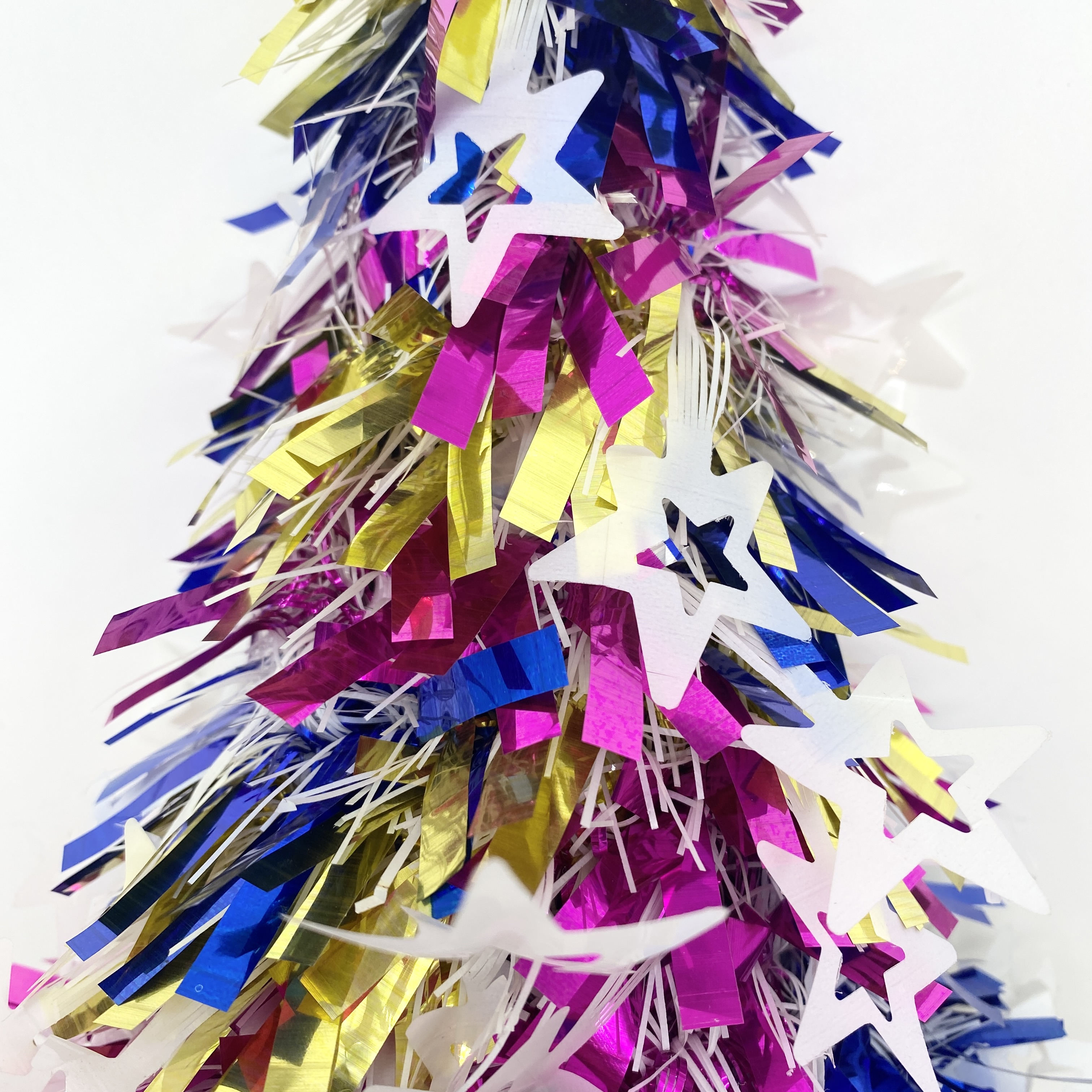 The small tower tree is fringed with five-pointed stars Item Picture