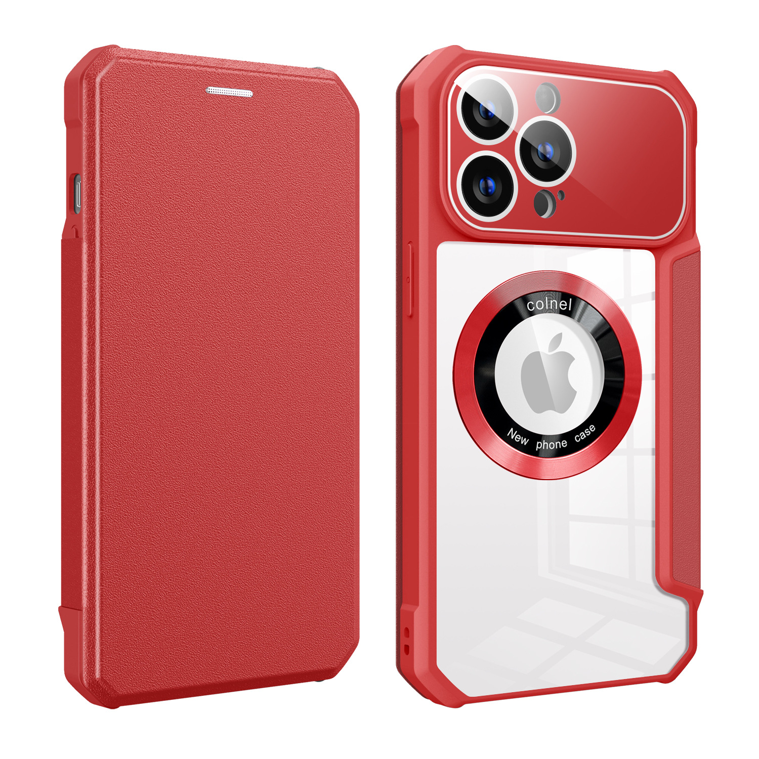 Colorful magnetic magnifying glass case