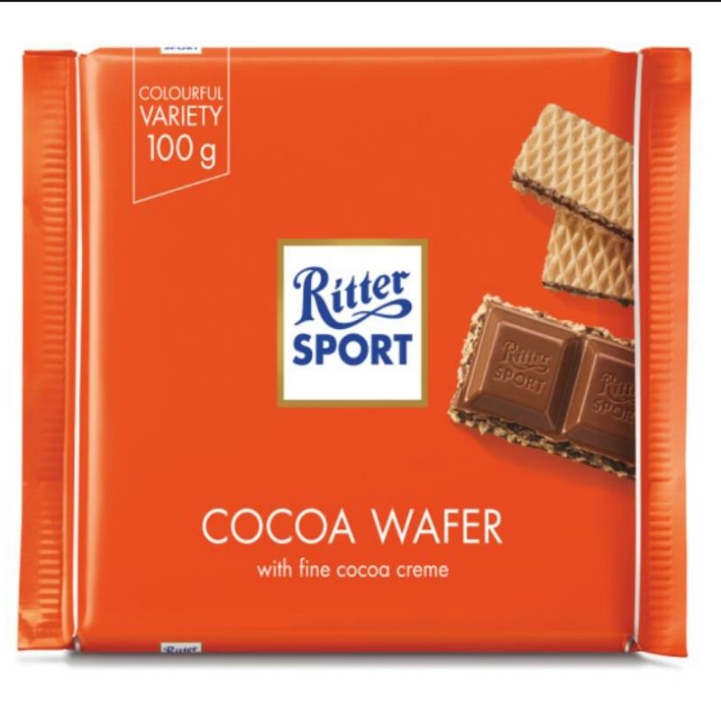 德国原装进口Ritter Sport特酷 特瑞酷特 瑞特滋运动巧克力100g详情5