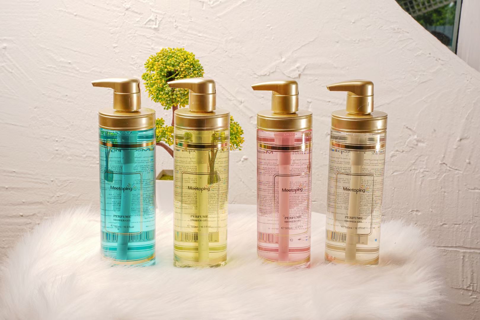 Meetoping Invites you to the European brand of perfume, Shampoo, Oil Control, Dandruff Removal and Smooth Bath Set 500ml pic 15