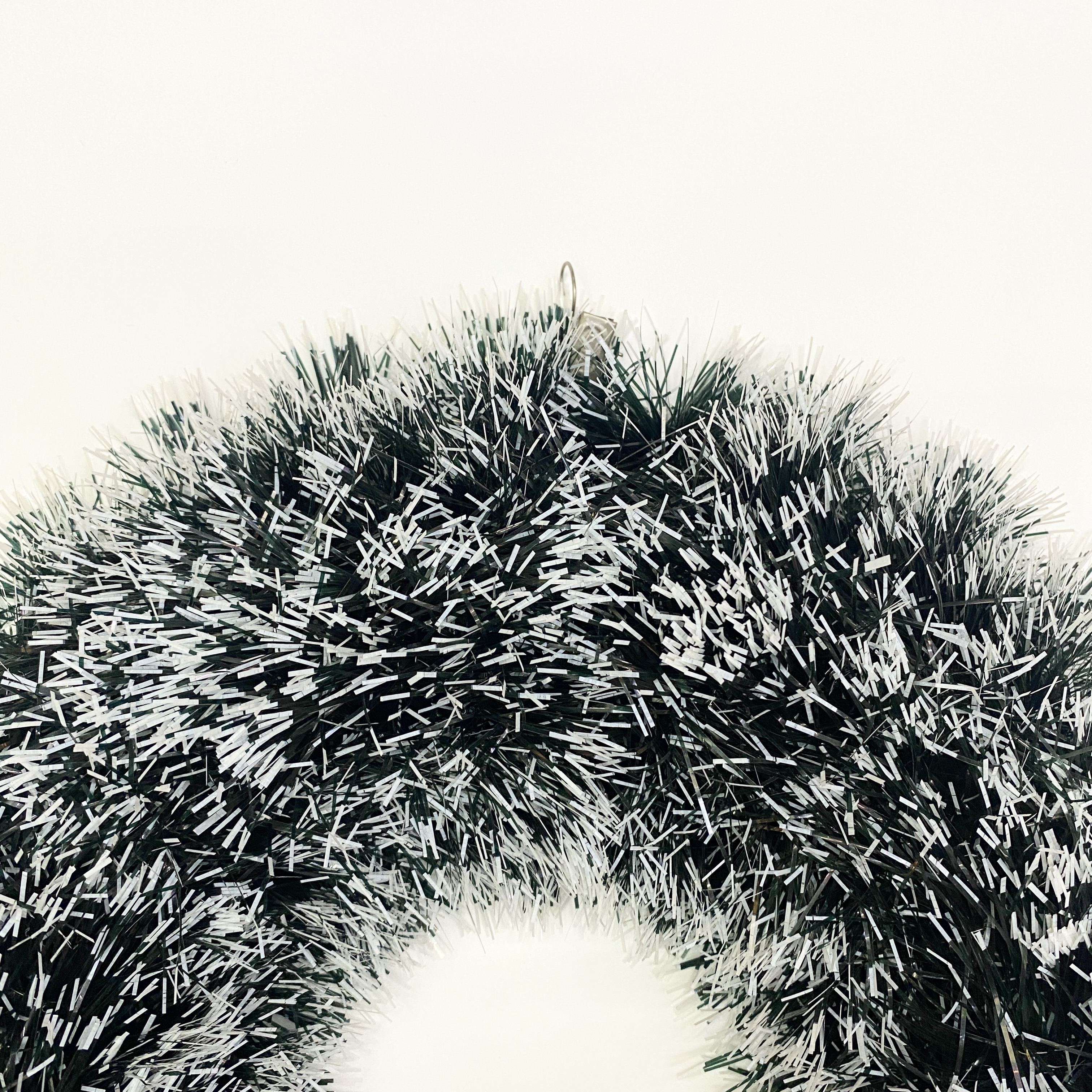 圣诞花环仿真花藤编手工编织装饰盆栽家居摆件礼品创意礼物白底实物图