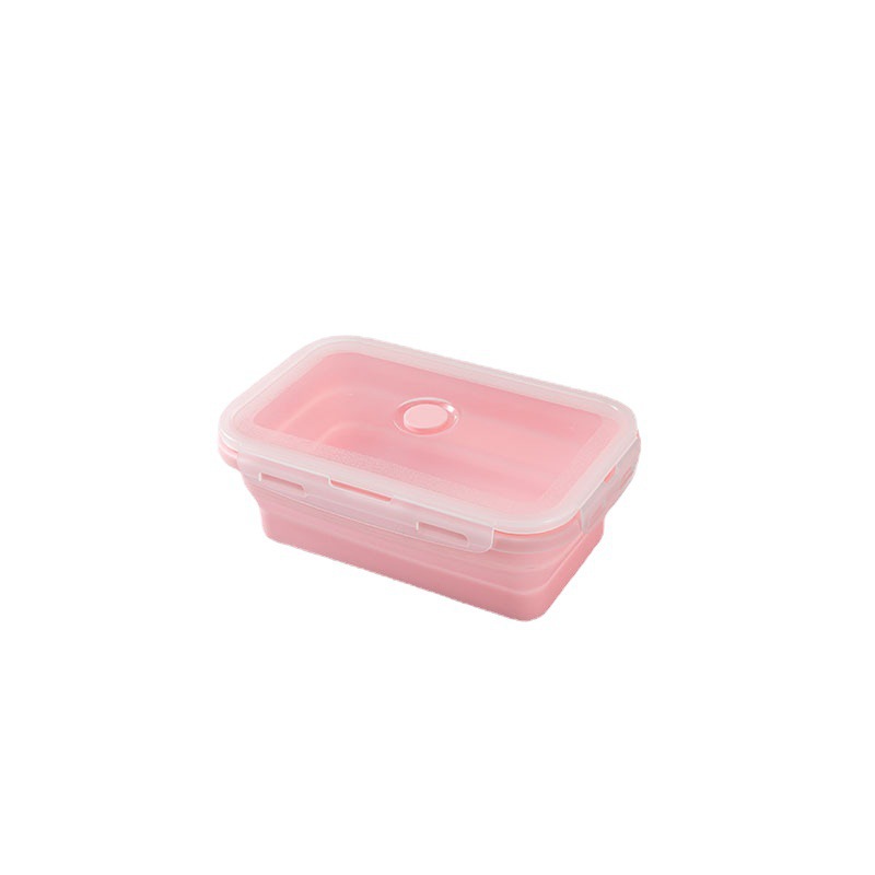 Silicone Lunch Box Lunch Box Insulation Modern Simple Foldable Refrigerator Storage Box