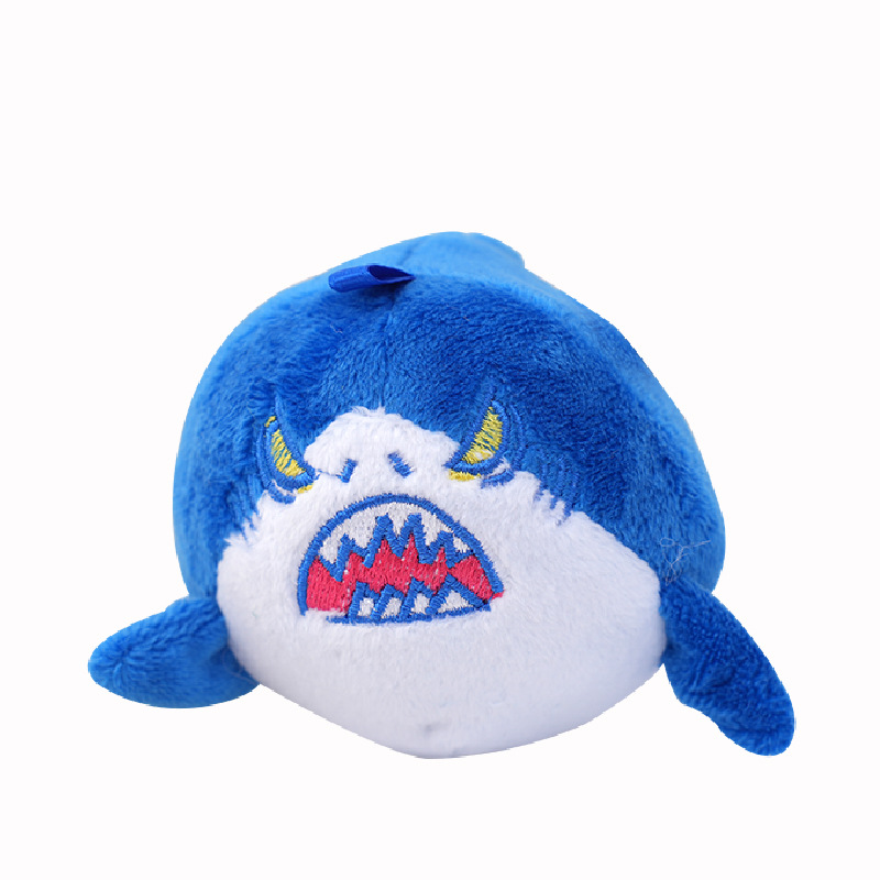 鲨鱼毛绒挂件玩偶创意公仔抓娃娃机玩具钥匙扣挂饰生日礼物批发详情图6