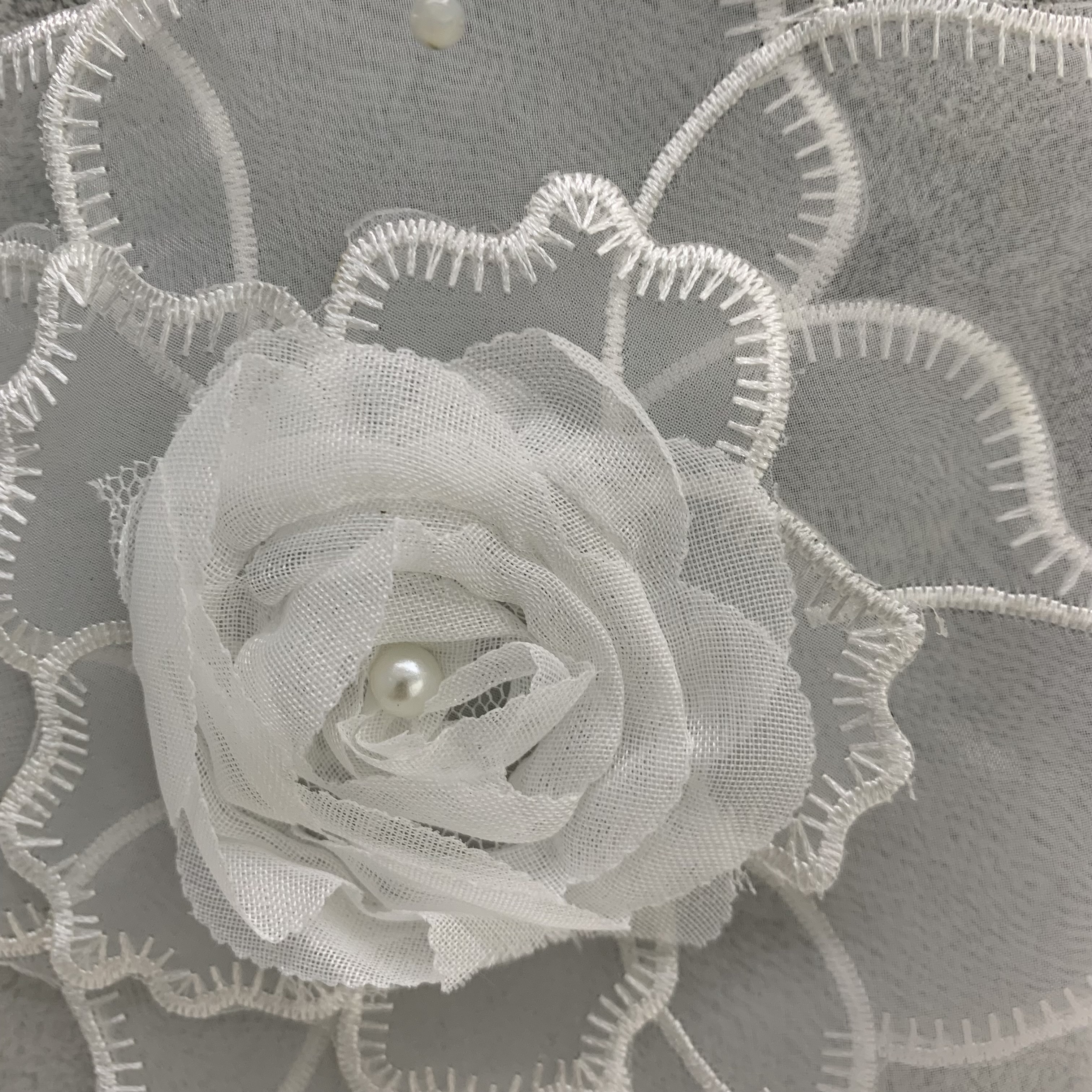 钉珠立体绣花 蕾丝刺绣花朵布贴舞台礼服服装装饰辅料补丁贴详情2
