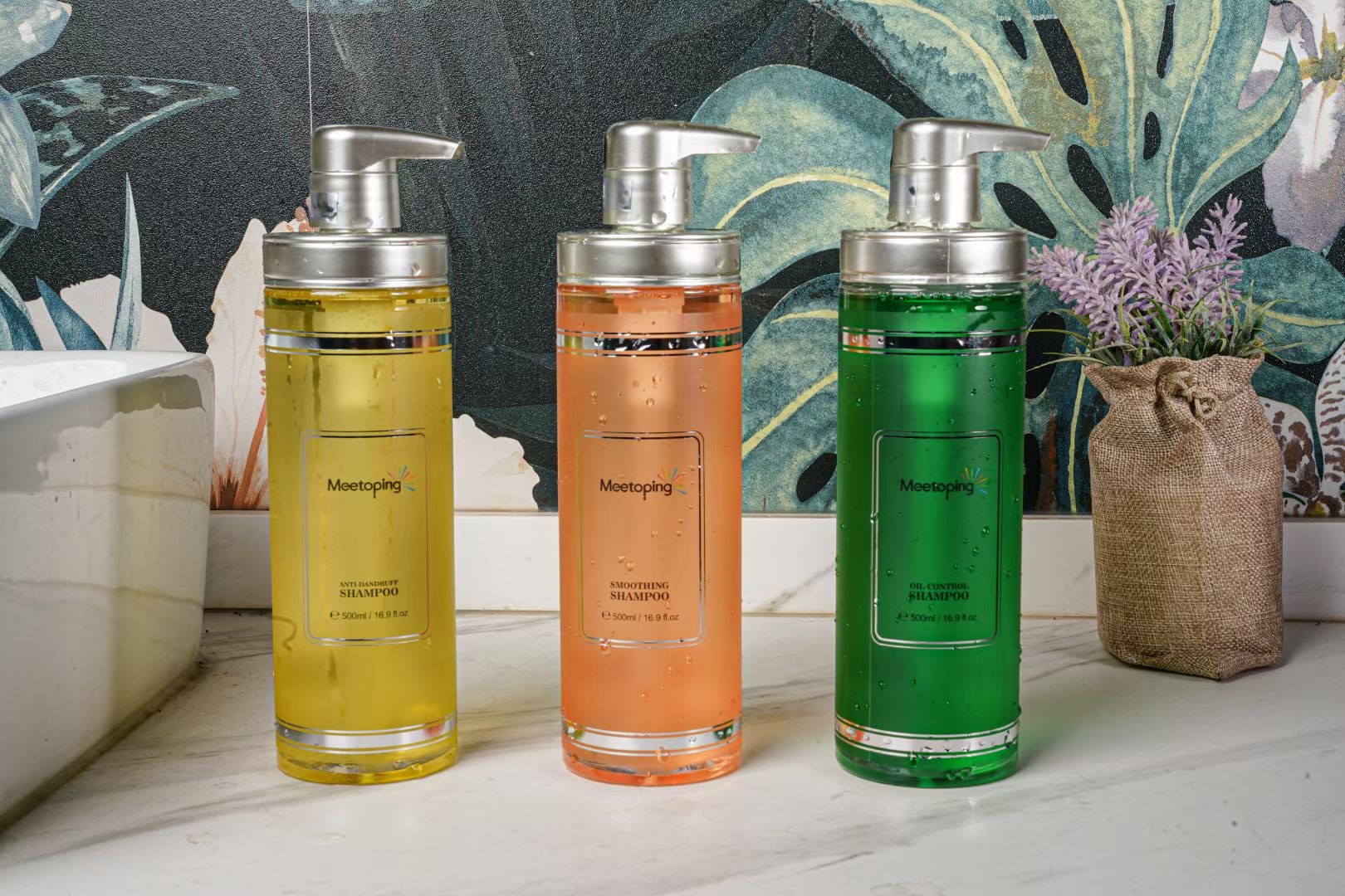 Meetoping Invites you to the European brand of perfume, Shampoo, Oil Control, Dandruff Removal and Smooth Bath Set 500ml pic 11