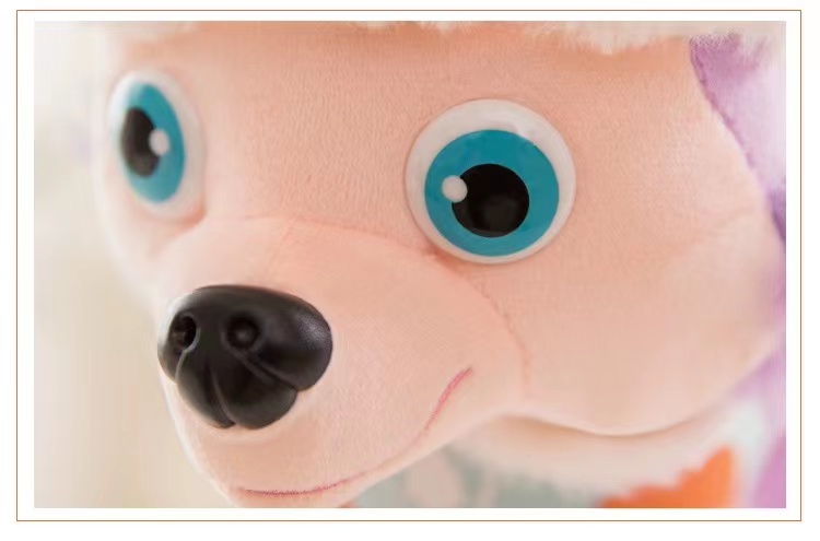 秀绒玩具汪汪队毛绒玩具狗狗巡逻队全套公仔小狗可爱阿奇布娃娃男女儿童礼品玩具详情16