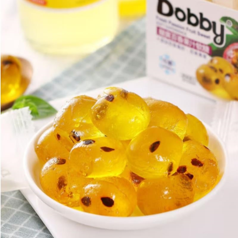 Dobby哆比软糖100g 陈皮 百香果 白桃 白葡萄 果味软糖详情图2