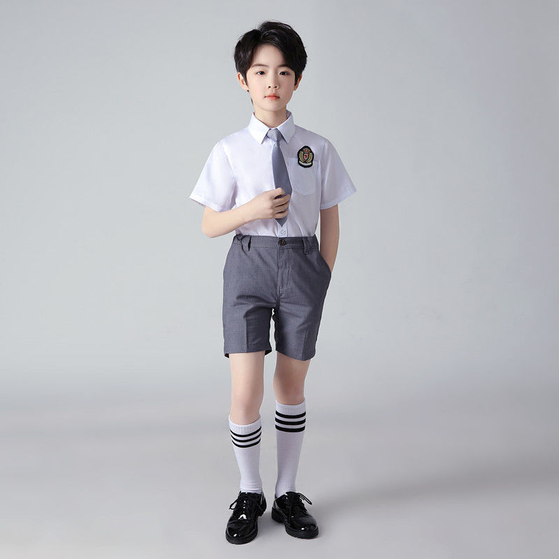 Children's Costume Primary And Secondary School Students Choir Recitation Performance Dress Kindergarten Dress Boys And Girls Graduation Photo Dress undefined