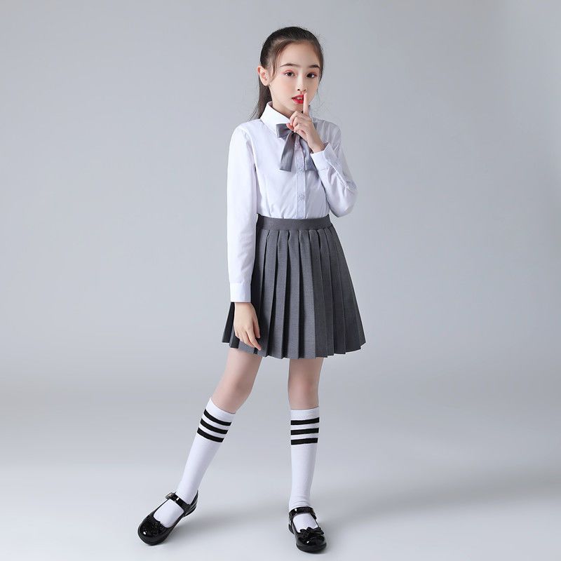 Children's Costume Primary And Secondary School Students Choir Recitation Performance Dress Kindergarten Dress Boys And Girls Graduation Photo Dress undefined