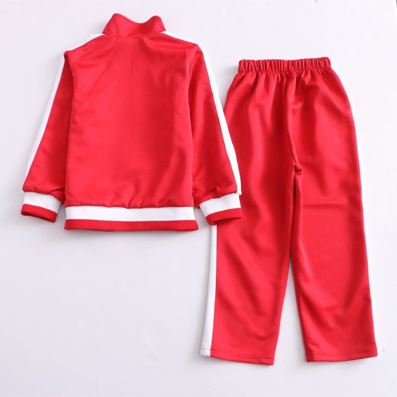 Primary And Secondary School Students' Class Clothes 2023 Spring And Autumn Children's Sportswear Set School Uniform Spring Clothing Customized Kindergarten Clothes For Boys And Girls Application Scenario