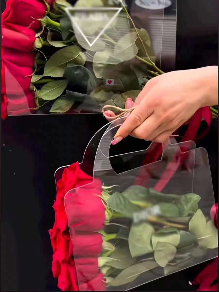New Transparent Pet Flower Bag undefined