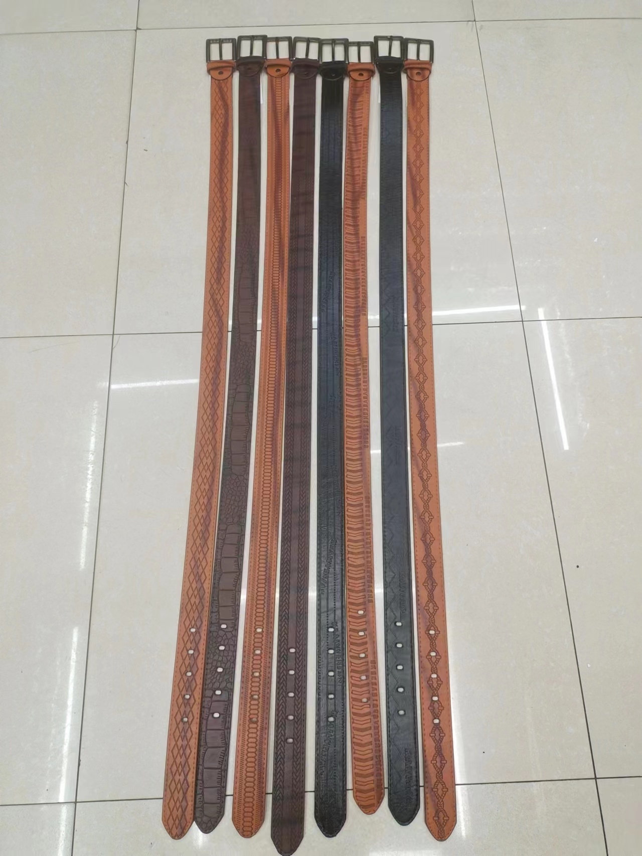 Pu Belt Simple Belt Needle Buckle Belt