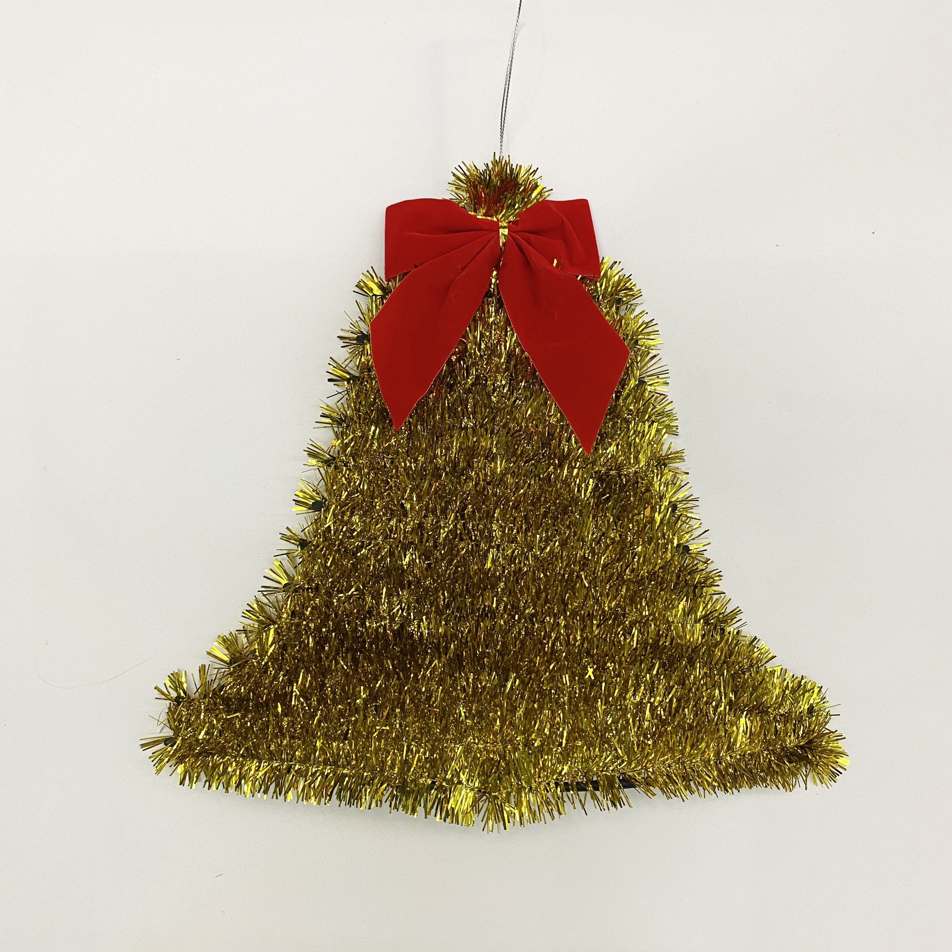 圣诞铃铛金银彩丝圣诞节装饰圣诞礼品配饰创意手工用品