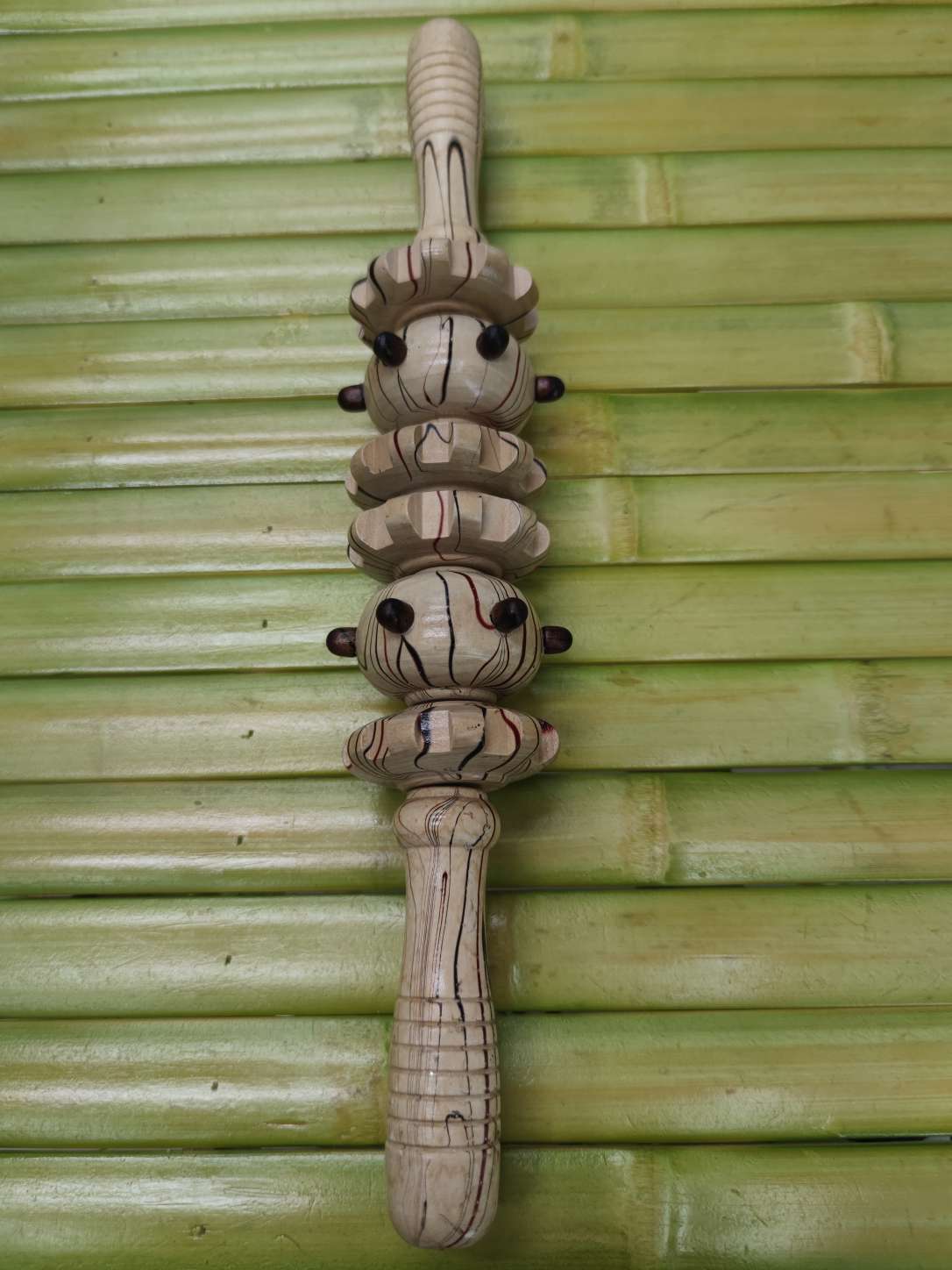 木制肚轮按摩器 推背推肚子推腿详情图4