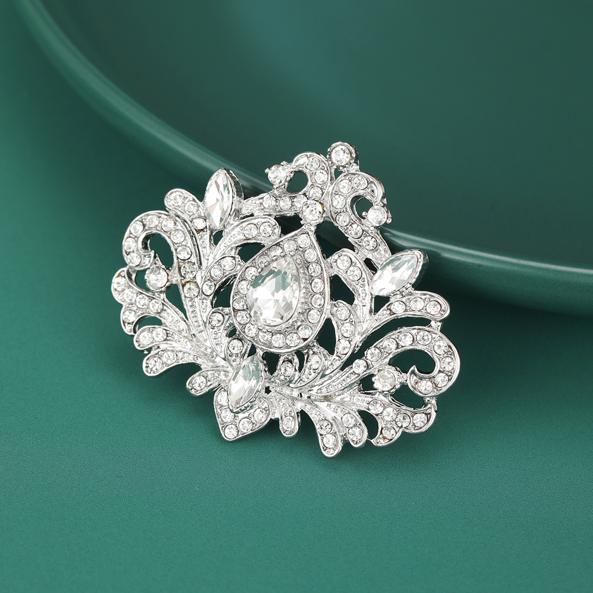 男女通用胸花领针/徽章装饰/新款皇冠胸针/复古时尚宫廷风水/厂家直销胸针产品图