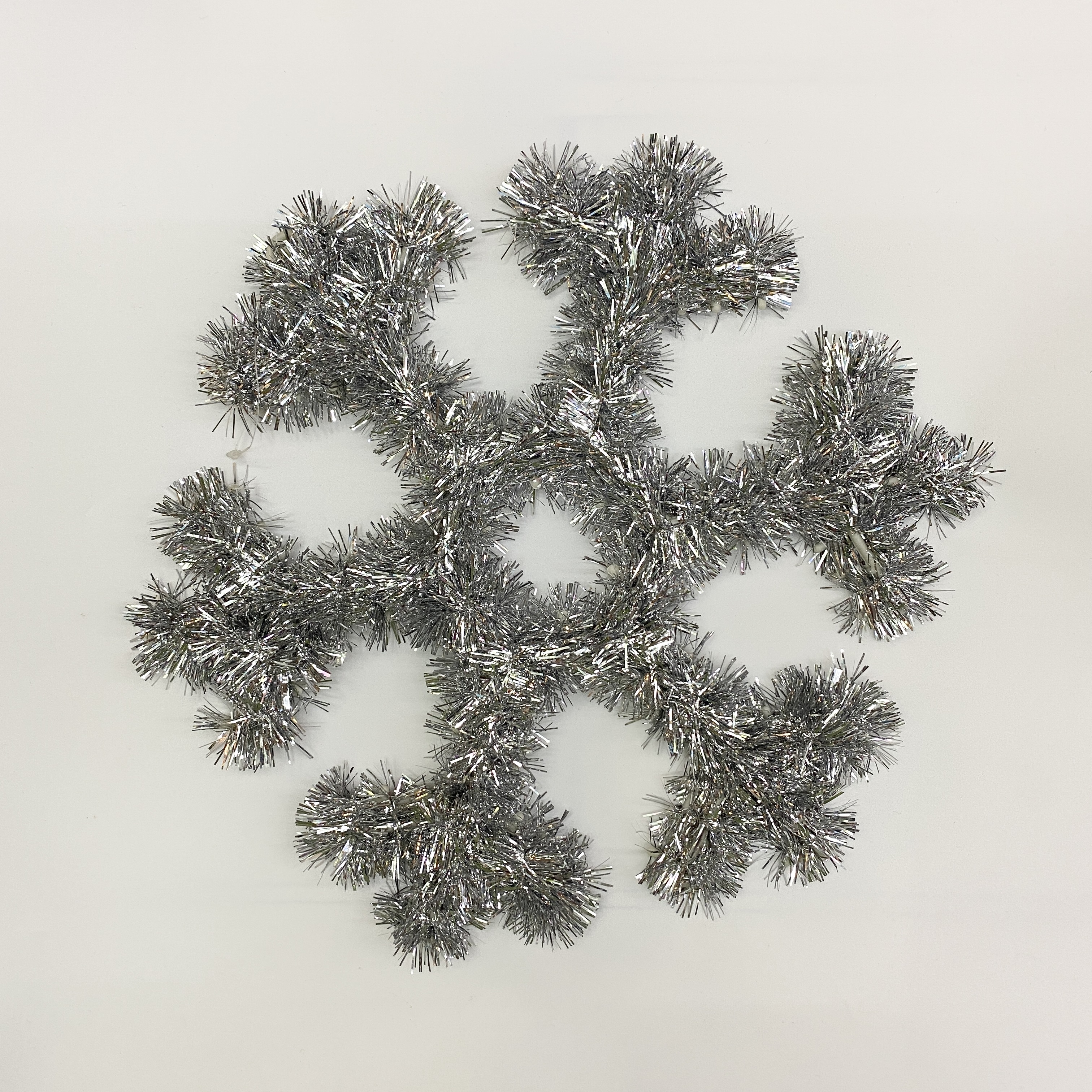 圣诞雪花实物图