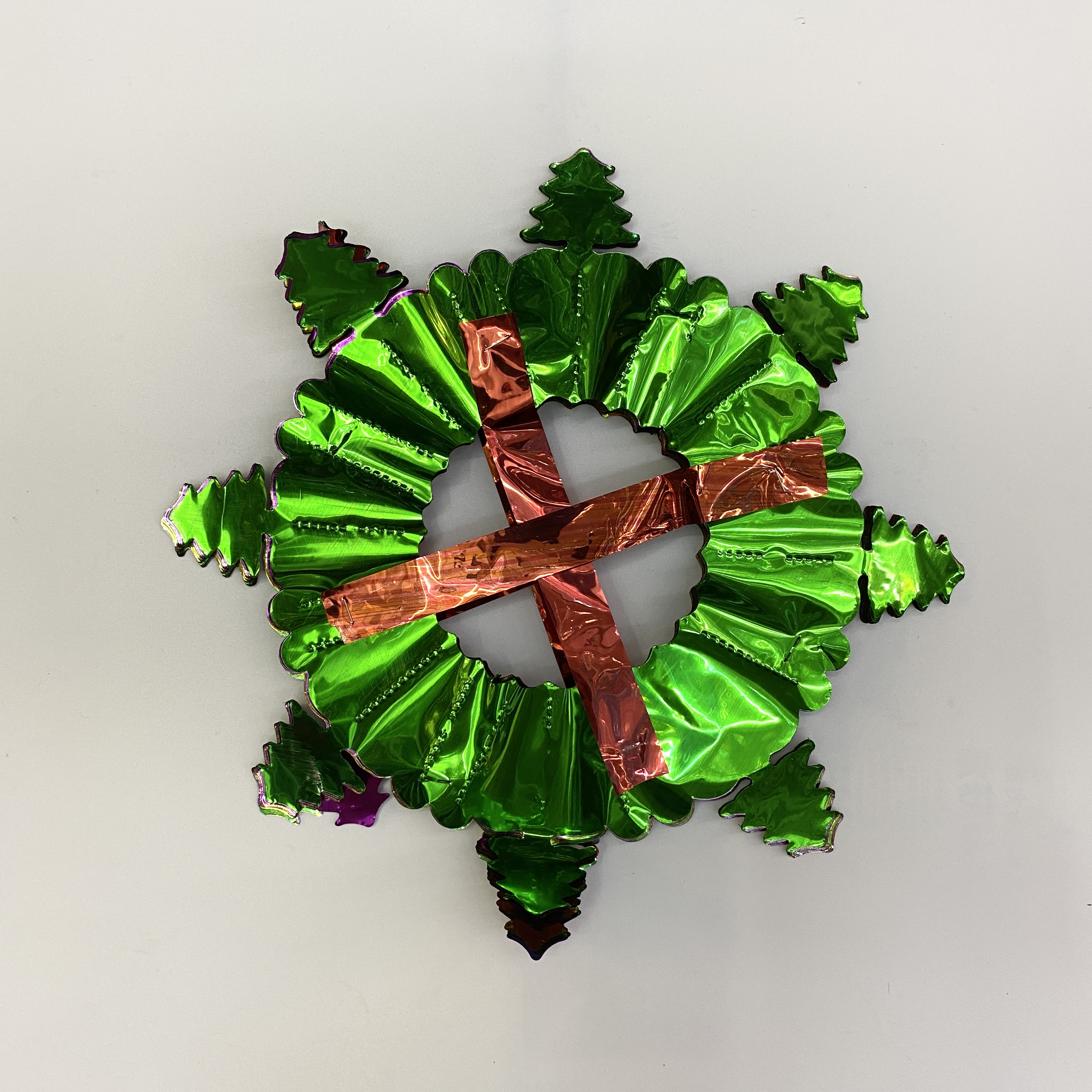 Christmas tree, round dragon
