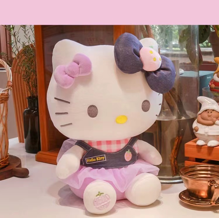 hellokitty公仔毛绒玩具凯蒂猫哈喽KT裙装咪猫玩偶生日礼物女详情7