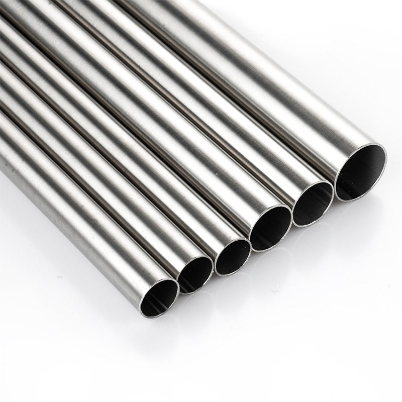 201 Stainless Steel Round Pipe 304 Thickened Seamless Hollow Pipe Smooth Brushed Straight Pipe Specification drawing
