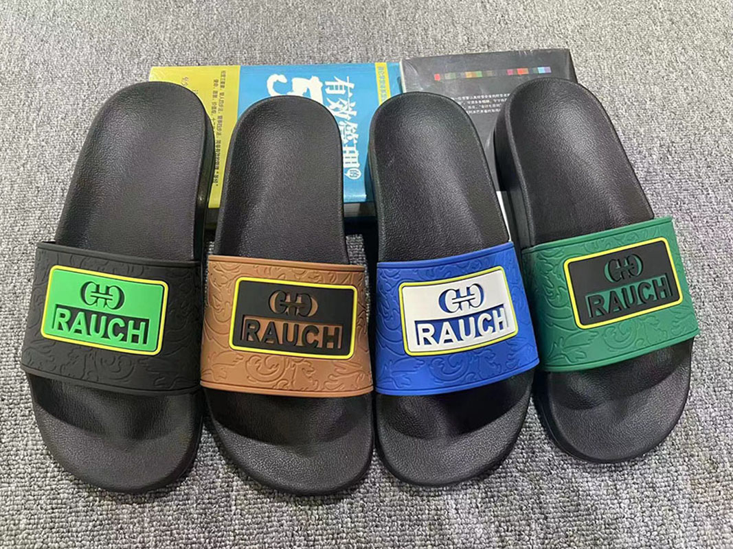 New summer fashionable and comfortable men's shoes for foreign trade, one-line flip-flops for bathing, flat flip-flops for men to wear outside Specification image