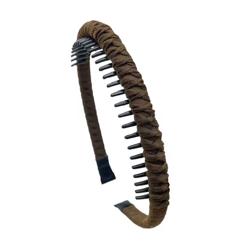 FLY1873 hair band, summer hair clip with teeth, anti-slip headband for washing face, Douyin bestseller, women's hair pressure band, high top of the head accessory Application Scenario