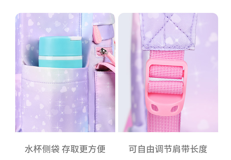 时尚渐变小学生1-6年级双肩包LZJ-3521详情11