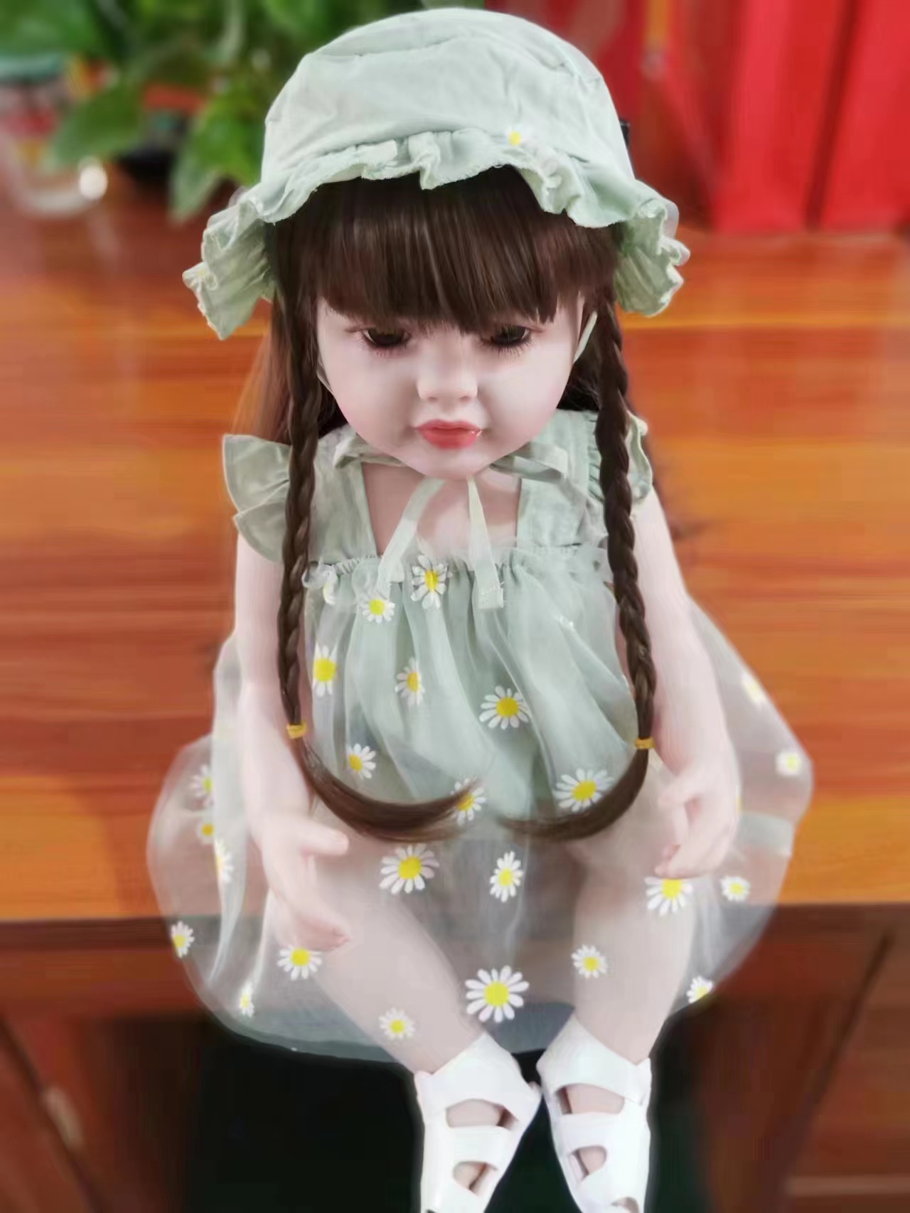 The Rebirth doll, a fully silicone baby simulation doll, is a bestseller on AliExpress Application Scenario