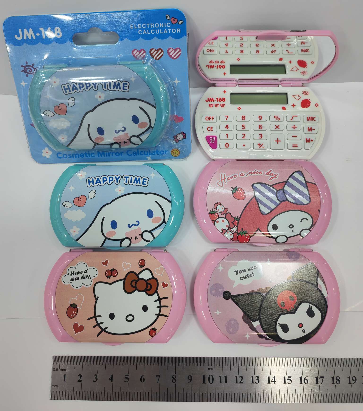 卡通计算器。可爱小学生计算机。kt折叠机算器详情图2