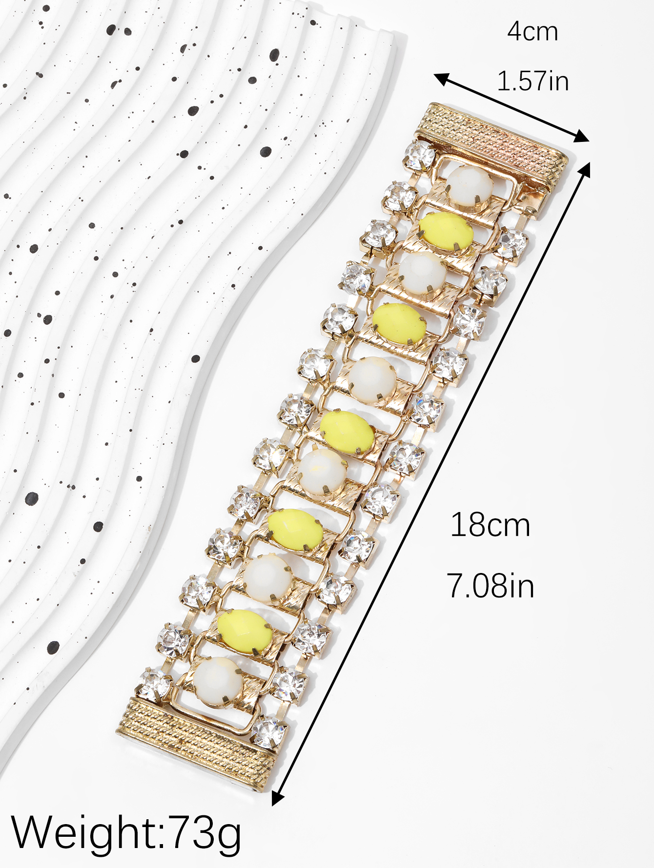 European and American fashionable, simple and elegant bracelet accessories, versatile and elegant, ethnic style colorful wristbands Application Scenario