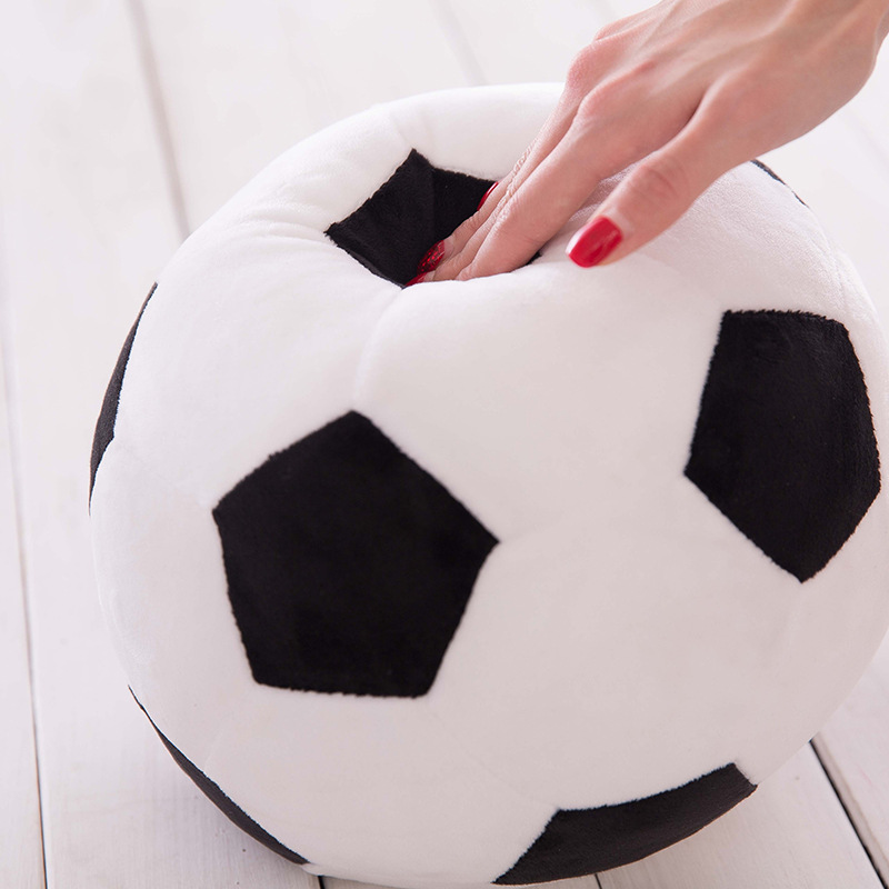 Multi-color simulation football plush toys, throw pillows, surprise balls, creative toys, World Cup children's gifts, factory direct sales Item Picture