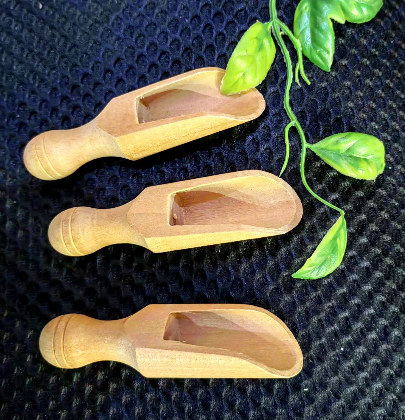 Jiehao tea wooden spoons, tea spoons, unpainted bamboo and wood tea sets, tea accessories, handcrafted tea spatulas, Gongfu tea sets, tea spoons details Picture
