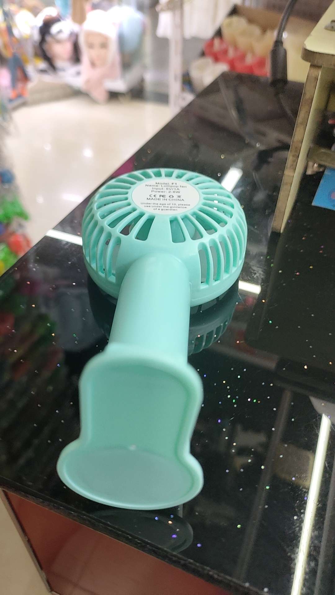 Children's toy mini fans, portable fans for outdoor travel, USb charging fans, direct sales from the manufacturer with street stall supplies. detail image 4