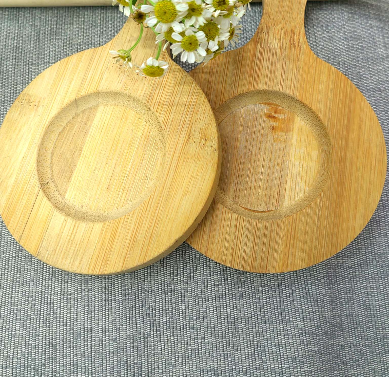 Jiehao Bamboo and Wood Green Environmental protection Fine handicrafts custom-made coasters detail image 5