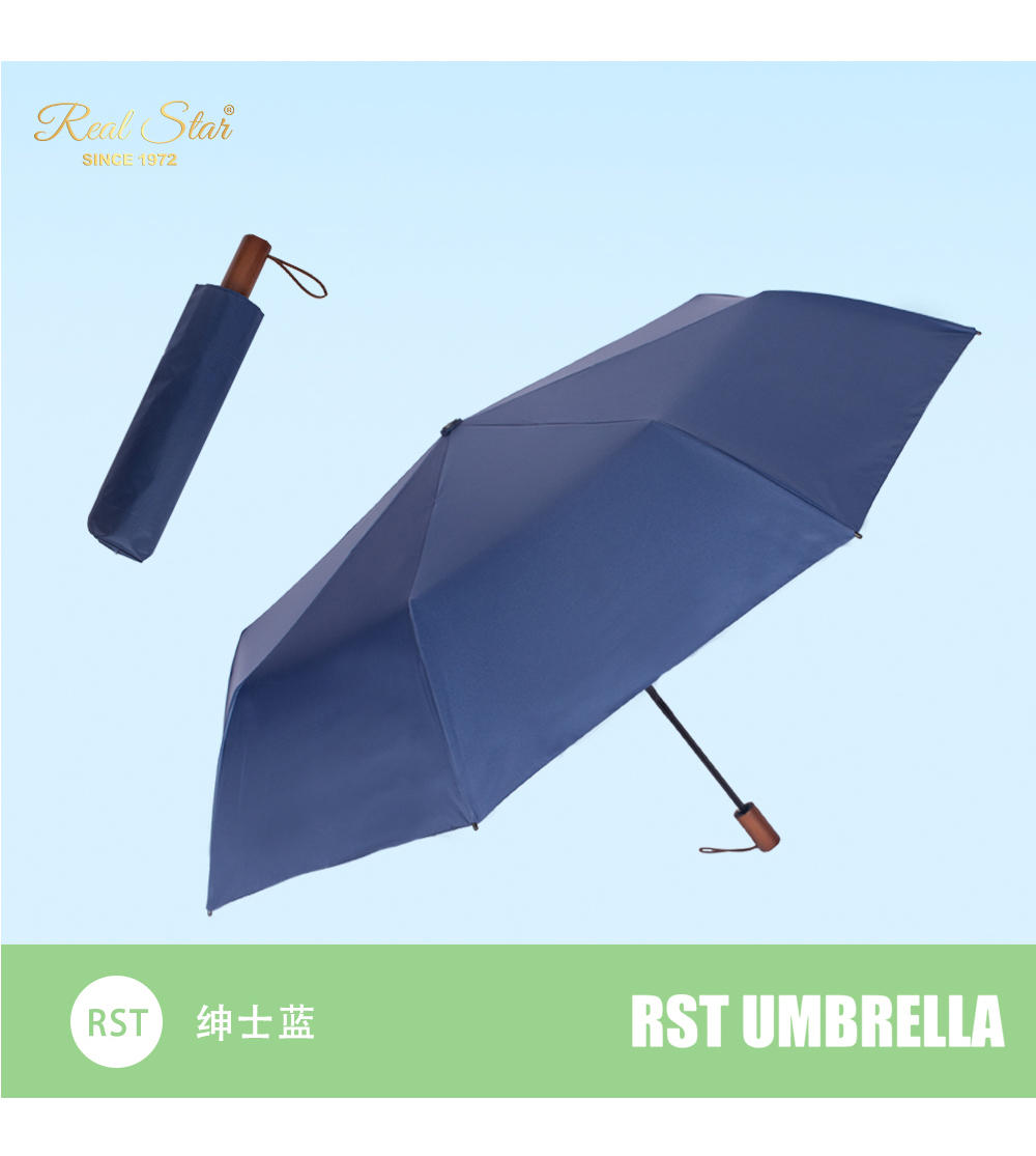 3222S晴雨2用遮阳伞防嗮素色雨伞三折手动开收防风雨伞折叠雨伞批发详情10