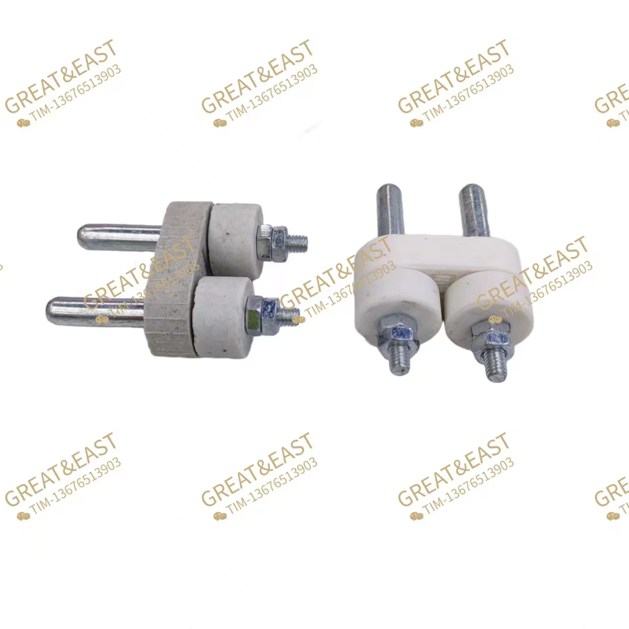 For electrical products, 15A porcelain plugs are available Application Scenario